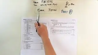 FAC1502 Bank Recon Example Part A