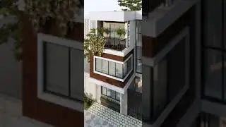#Shorts MT house| SMALL HOUSE EXTERIOR