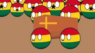 Polandball(Meme) Ghana's dancing