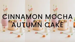 Cinnamon Mocha Autumn Cake