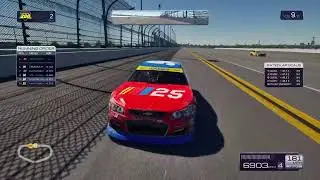 NASCAR 25 Online clean racing Talladega and Daytona Live!
