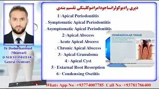 دغاښونو دریښی دشاوخوا امراض.   Disess Of Periradicular Tissue