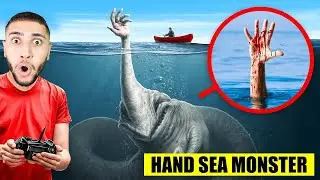 HAND SEA MONSTER DRONE KAMERALARINA YAKALANDI! (GER&Ccedil;EK HAYATTA)