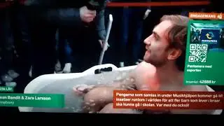 Sampev2 badar i isbad p&aring; Musikhj&auml;lpen 