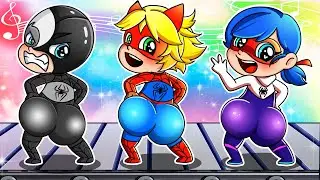 Miraculous Ladybug Animation | Love Story of Lady Bug x Chat Noir  | MIRACULOUS [pt.2]