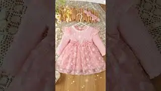 Winter elegant baby dress collection 2025🌺🧥#viralvideo​#youtubeshorts​