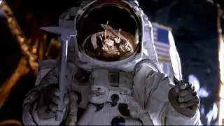 Hammer and Feather dropped on the Moon