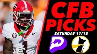 CFB PRIZEPICKS BEST PICKS SATURDAY 11/15 (8-2 CFB STREAK!!)✅✅| 4 FREE PLAYER PROPS FOR NCAA WEEK 12!