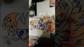 I&rsquo;m going to make it I think￼ #funk #music #music #dj #furry  #animegames #duet #Dragon puppet￼￼🐉😇