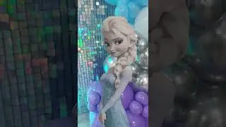 Frozen theme backdrop