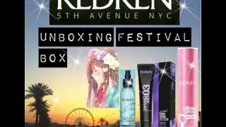 Unboxing Redken Festival Box