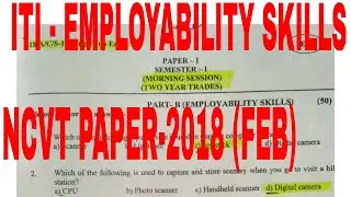 EMPLOYABILITY SKILLS - 2018/A/C/S-1/4/ENNG/NON ENGG