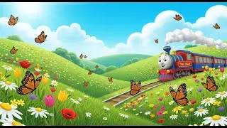 Tina Train&rsquo;s Choo Choo Song 🚂🎵 | Fun Train Song for Kids | Nursery Rhymes & Educational Songs