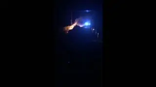 Car Fire - Bryn Estyn Lane