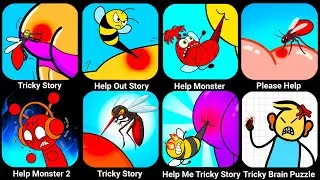 Help Out Story, Tricky Story, Please Help, Help Me Tricky Story, Help Monster3, Tricky Brain...