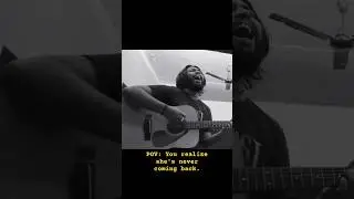 POV: You realize she's never coming back. #music #guitar #singer #guitargoddess #guitarsolo