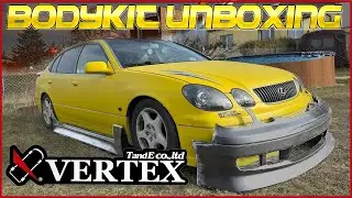 Lexus gs300 - Vertex bodykit, unboxing a uk&aacute;zka!