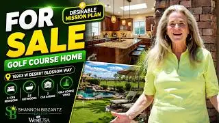 5 Reasons This Arizona Golf Home Has It ALL! Inside 16903 W Desert Blossom | Living At The Grand