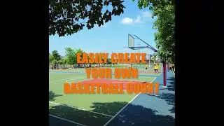 Basketball Court Stencils | DIY Basketball Lines | Stencil Ease