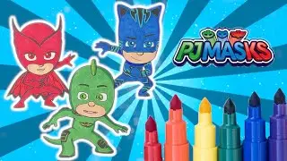 Pj Masks Coloring Pages Are Perfect For Kids Who Love Superheroes!