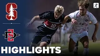Stanford vs San Diego State | NCAA College Soccer | Highlights - November 02, 2023