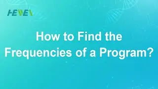 Video Tutorial: How to Find the Frequencies of a Program in HeaWea MicroGen Software?