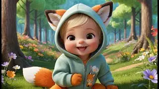 Little Fox Sneak Sneak Fun | Playful Fox Song for Kids | Fun Counting Rhyme