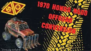 Tiny Titan of the Wastelands | 70 Honda N600 Off-Road Gaslands Conversion + 2K Subscriber Giveaway!