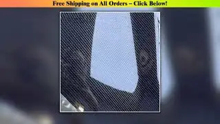 1x1.52/3M Motorcycle Accessories Film PET 8D/9D Black Gold Carbon Fiber Vinyl Auto Roof Door