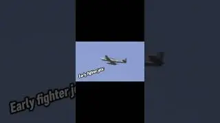 Early Fighter Jets Edit! #fighterjets #aviation #planes #edit #military #airforce #cool #shorts #sub