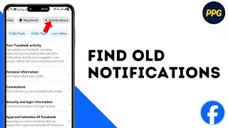 How To Check For Old Facebook Notifications ?