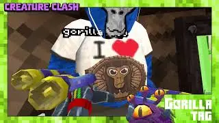 Playing gorilla tag but people telling me to take off my party hat!!