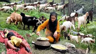 Nomadic Lifestyle Of Pakistan | Nomad's Lunch | Nomadic Style Of Cooking