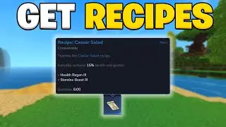 Как получить рецепт в Hytale