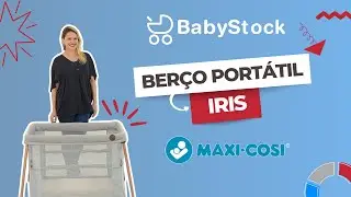 Berço Portátil Maxi-Cosi Iris: Conforto e Praticidade para seu Bebê em Qualquer Lugar! ✨