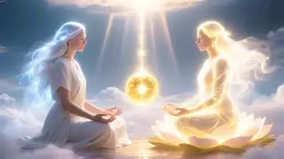 ⚠️Powerful Lemurian Sound ✨ Connect with Beings of Light and Become the Light | 528Hz + 432Hz