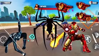 Spider-Fighter vs Iron Man | Epic Battle Showdown