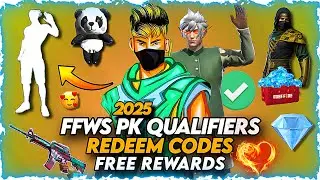 FREE FIRE FFWS 2025 PK QUALIFIERS REDEEM CODE & FREE REWARDS | FFWS 2025 REDEEM CODES | FFWS REWARDS