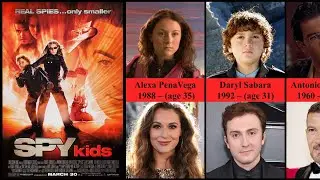 Spy Kids Cast | Then and Now