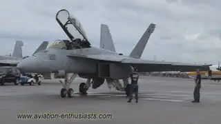 2012 Cleveland National Air Show F/A-18F Super Hornet demo & Navy Legacy Flight (Sunday)