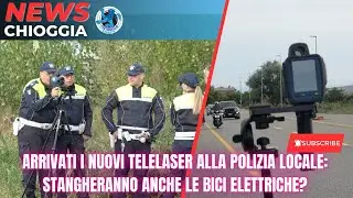 ARRIVATI I NUOVI TELELASER ALLA POLIZIA LOCALE: STANGHERANNO ANCHE LE BICI ELETTRICHE?