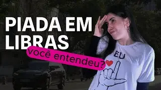 Piada em Libras: Surdo e Ouvinte na Estrada