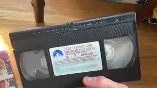 Indiana Jones And The Temple Of Doom 1994 VHS Canadian Print Review