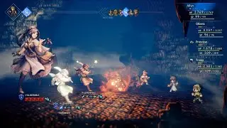 OCTOPATH TRAVELER - Vanessa Hysel (Alfyn Chapter 2 Boss Battle, Caves of Azure)