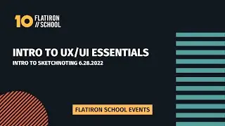 UX|UI Essentials: Intro to SketchNoting