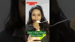 🌸wheat flour And Raw milk Facepack fot glowing skin || use it daily for a week.