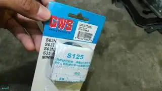 UNBOXING GWS S125 1T 2BB Sail Winch Servo Wider Rotation Range / Rotates Full Turn 360 Degree