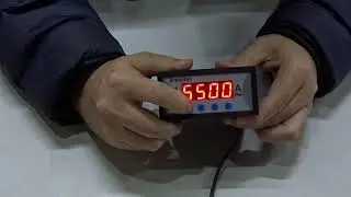 Amperímetro com saída de controle