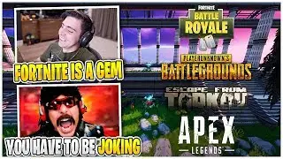 Shroud & DrDisrespect Debate Competitive Battle Royale Games