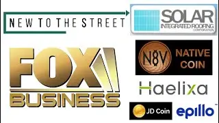 FOX Business 3-15-21: Haelixa $EMOR, Epillo, JD Coin $JDC, NativeCoin $N8V, Solar Integrated Roofing